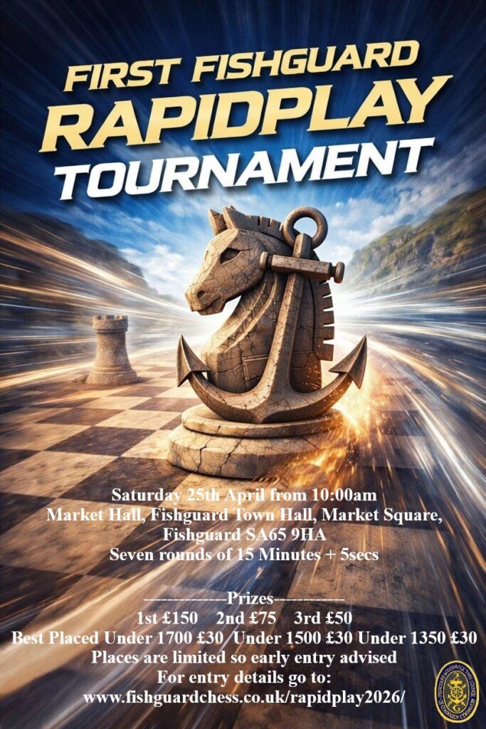 1st Fishguard Rapidplay 2026 poster